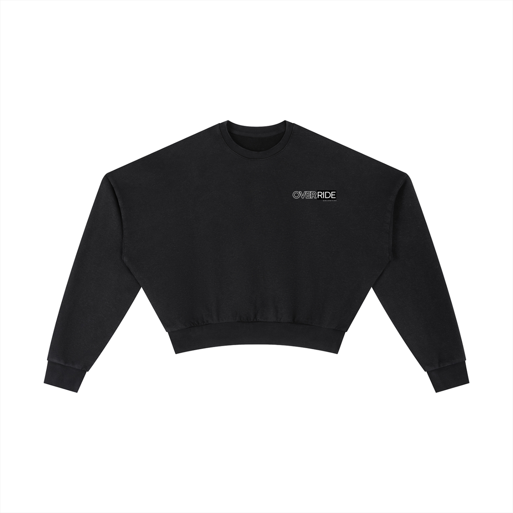 JDM GTIR - Vintage Washed Cropped Sweatshirt
